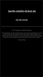 Mobile Screenshot of berlin-stettin-ticket.de